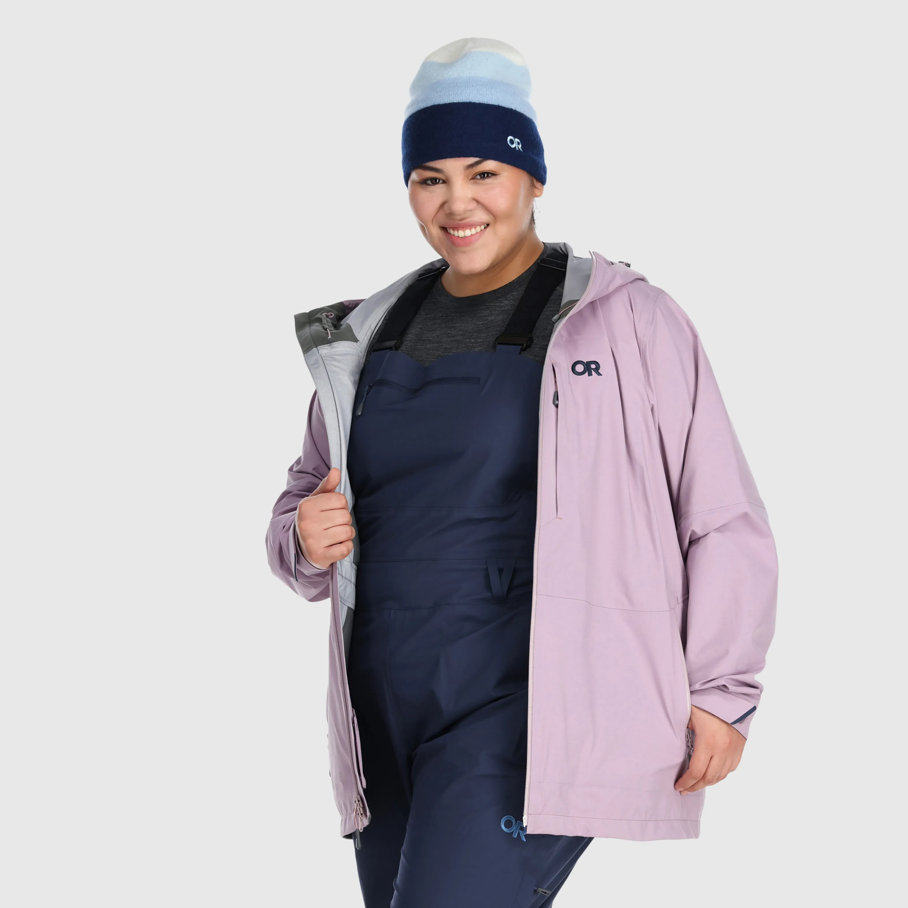 Plus Size Womens Waterproof Carbide Jacket – Stylish & Durable Outerwear for All Seasons