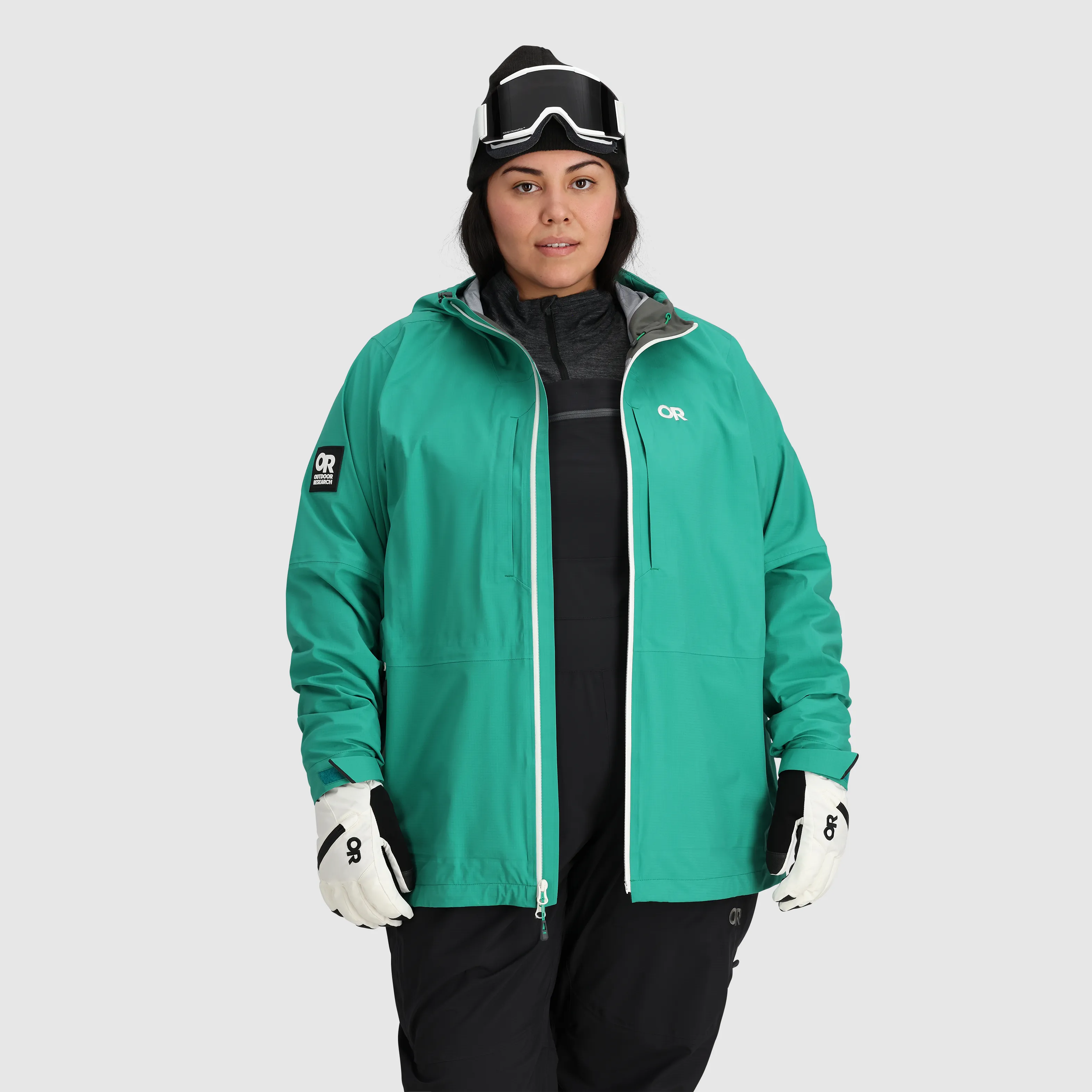 Plus Size Womens Waterproof Carbide Jacket – Stylish & Durable Outerwear for All Seasons