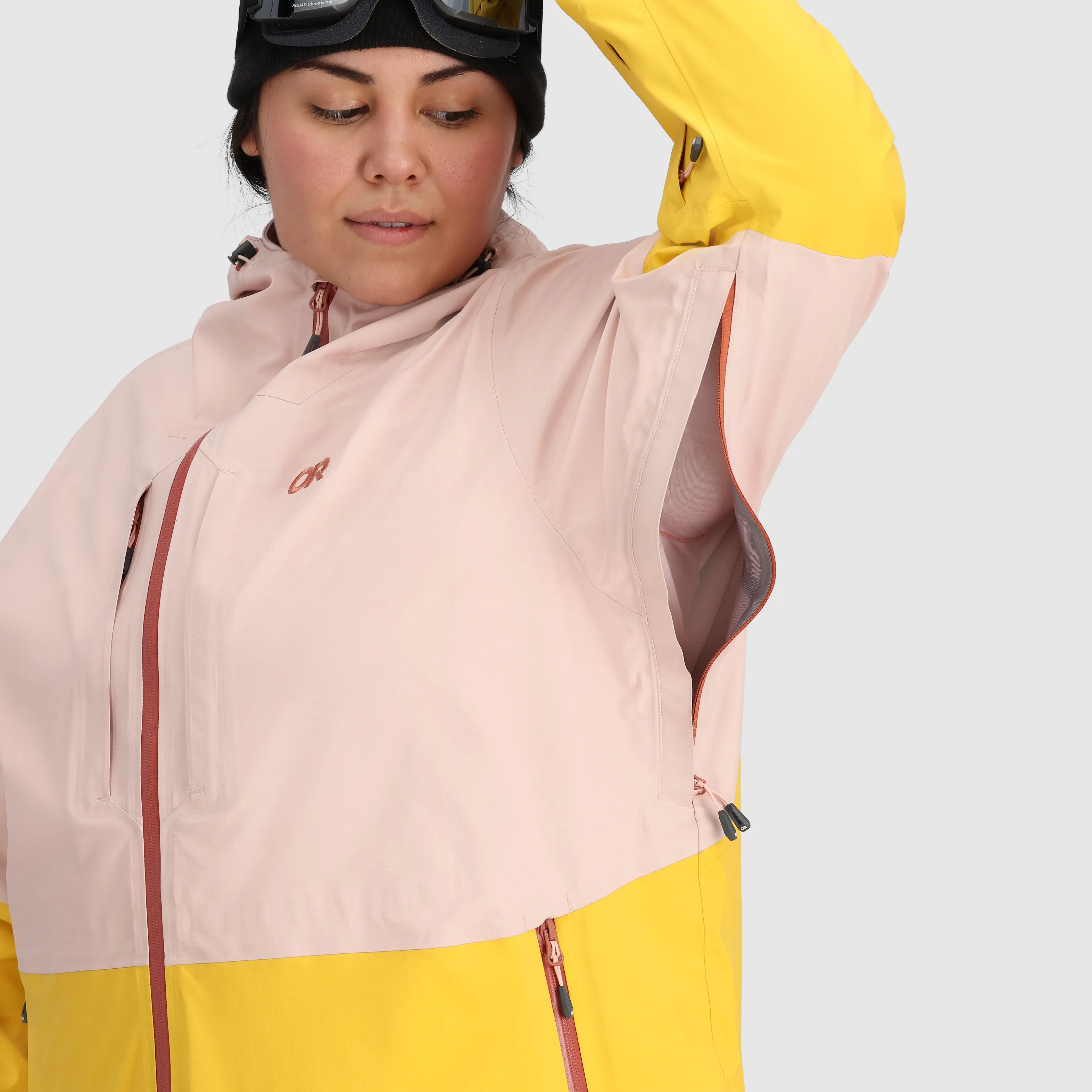 Plus Size Womens Waterproof Carbide Jacket – Stylish & Durable Outerwear for All Seasons