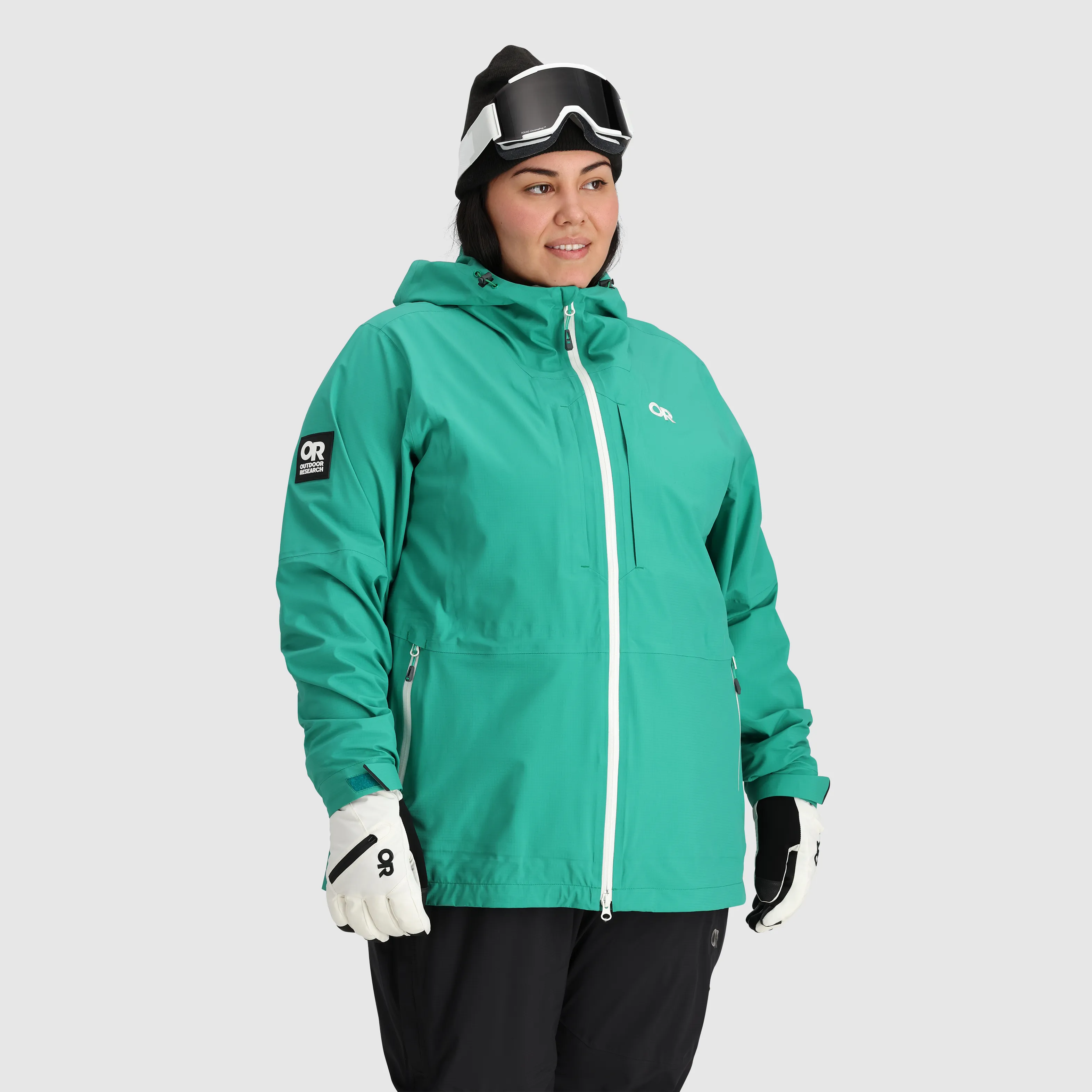 Plus Size Womens Waterproof Carbide Jacket – Stylish & Durable Outerwear for All Seasons