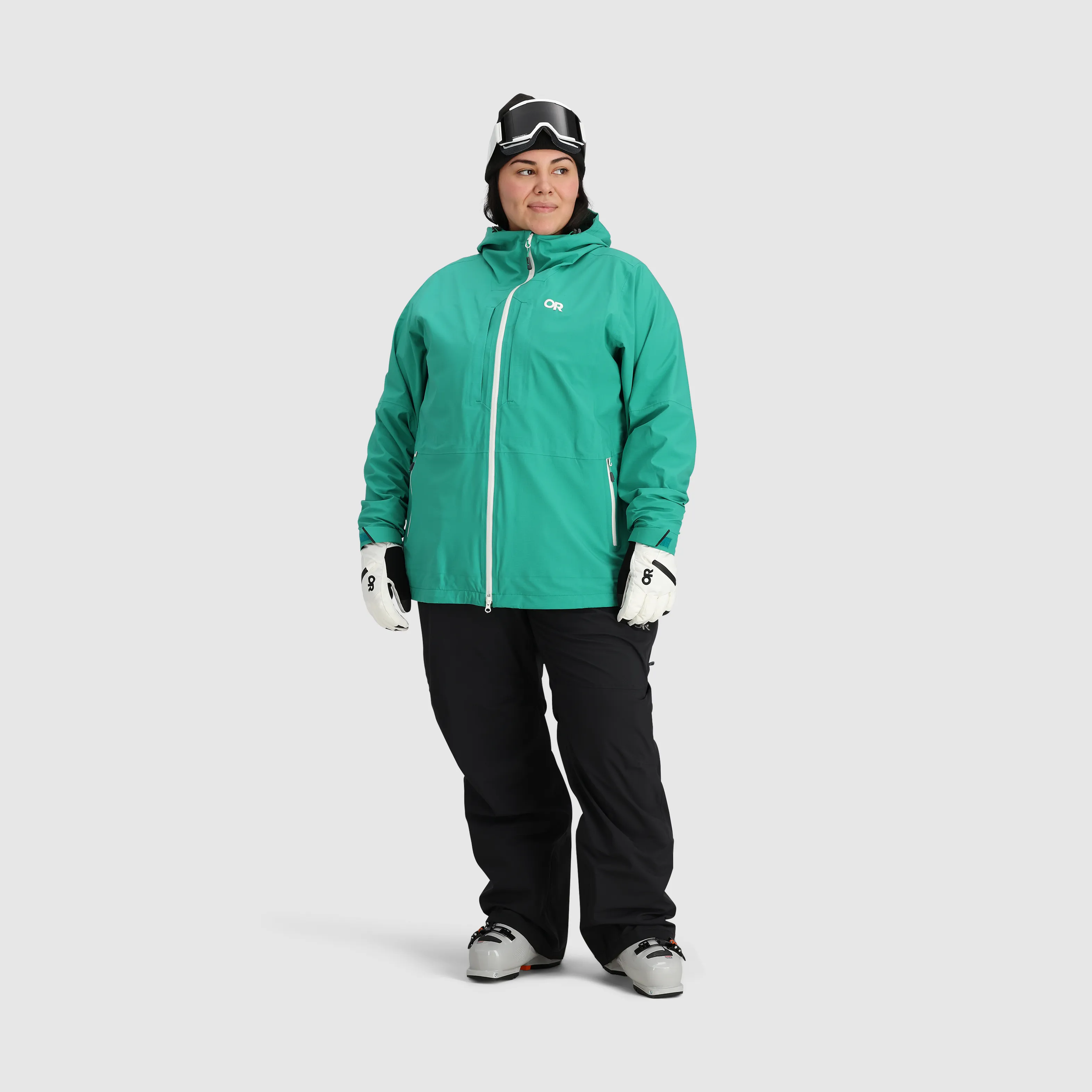 Plus Size Womens Waterproof Carbide Jacket – Stylish & Durable Outerwear for All Seasons