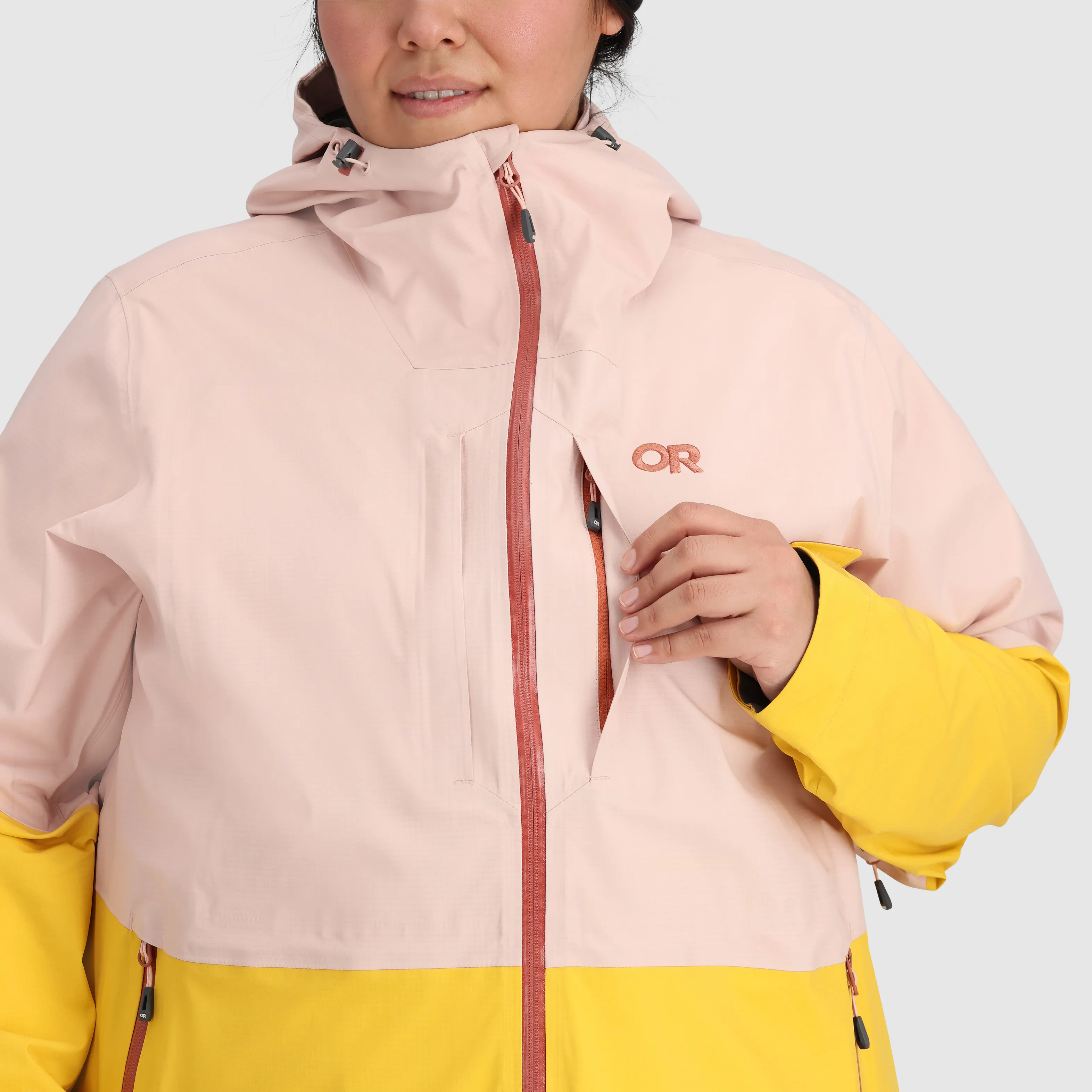 Plus Size Womens Waterproof Carbide Jacket – Stylish & Durable Outerwear for All Seasons